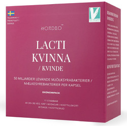 Nordbo LactiWomen Προβιοτικά & Πρεβιοτικά 60 Κάψουλες