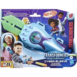 Hasbro Nerf Transformers Earthspark Cyber Sleeve Battle Blaster Εκτοξευτής για 6+ Ετών F8441