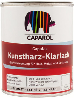 Caparol Βερνίκι Διαλύτου Σατινέ 750ml