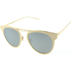 Enzo S30002 C11 Γυναικεία Γυαλιά Ηλίου Aviator Μεταλλικά Λευκά με Μπλε Polarized Φακό