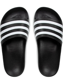 Adidas Adilette Ανδρικές Παντόφλες Καλοκαιρινές Κολυμβητηρίου Μαύρες F35543