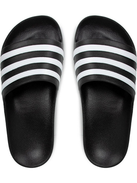 Adidas Adilette Ανδρικές Παντόφλες Καλοκαιρινές Κολυμβητηρίου Μαύρες F35543