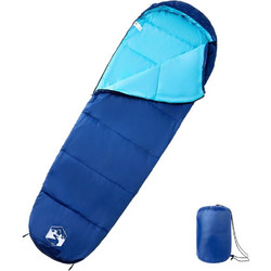 vidaXL Sleeping Bag Μονό 3 Εποχών Μπλε 94507