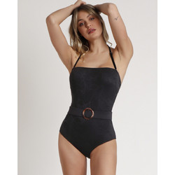 Admas Ολόσωμο Μαγιό Strapless Μαύρο 11402