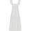 Funky Buddha Midi Καλοκαιρινό Βραδινό Φόρεμα Λευκό FBL009-135-13