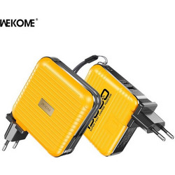 WK WP-20 Power Bank 15000mAh 22.5W με Θύρα USB-A & Θύρα USB-C Quick Charge 3.0