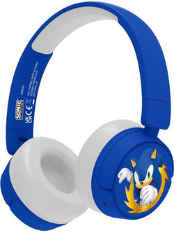 OTL Sonic The Hedgehog Kids Ασύρματα Bluetooth Παιδικά Ακουστικά On Ear Royal Blue