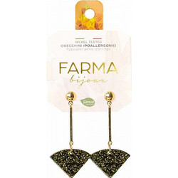 Farma Bijoux Γυναικεία Σκουλαρίκια Κρεμαστά από Ορείχαλκο 8058056812537