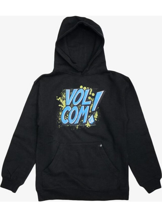 Volcom Παιδικό Φούτερ με Κουκούλα Μαύρο C4131052