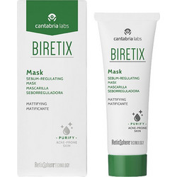 Cantabria Labs Biretix Sebum-Regulating Κρεμώδης Μάσκα Προσώπου για Ενυδάτωση 25ml
