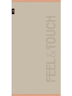Feel & Touch Sunny Πετσέτα Θαλάσσης Μπεζ 90x180cm