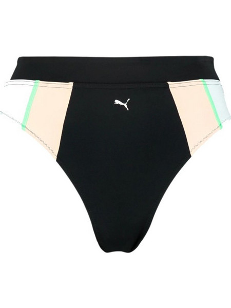 Puma Ψηλόμεσο Bikini Slip Μαύρο Σομόν 935071-01