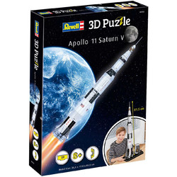 Puzzle 3D Apollo 11 Saturn V 3D 136 Κομμάτια