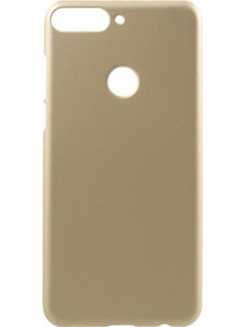 Σκληρή Θήκη από Καουτσούκ για Huawei Y7 Prime (2018) / Honor 7C / Enjoy 8 - Χρυσαφί