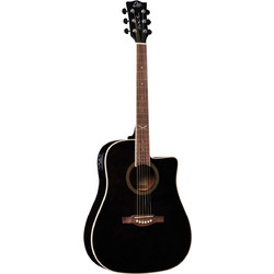 Eko Guitars NXT D100CE See Through Black