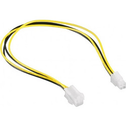 Cablexpert CC-PSU-7 Καλώδιο Τροφοδοσίας 4-Pin EPS Male to 4-Pin EPS Female 0.3m Multicolor