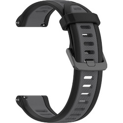 Techsuit W053 Λουράκι Σιλικόνης Grey (Universal 20mm)