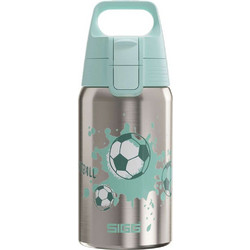Sigg Love Football Παιδικό Παγούρι Θερμός Ανοξείδωτο Πράσινο Mint 500ml