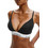 Calvin Klein Σουτιέν Τριγωνάκι χωρίς Μπανέλα Μαύρο 000QF5650E-001