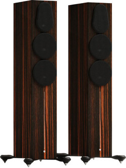 Monitor Audio Gold 300 6G Ζεύγος Ηχείων Hi-Fi Δαπέδου 500W 3 Δρόμων Macassar