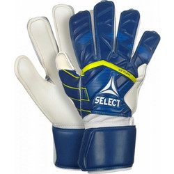 Select V24 Flexi Grip Γάντια Τερματοφύλακα με Προστατευτικά Μπλε Λευκά T26-18421