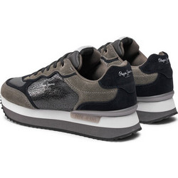Pepe Jeans Γυναικεία Sneakers Ανθρακί PLS60024