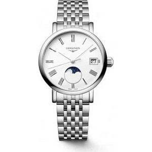 Longines Elegant Γυναικείο Ρολόι με Ασημί Μεταλλικό Μπρασελέ L4.330.4.11.6 Longines Elegant Γυναικείο Ρολόι με Ασημί Μεταλλικό Μπρασελέ L4.330.4.11.6