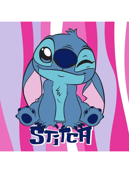 Disney Lilo & Stitch 74 Παιδική Πετσέτα Προσώπου / Χεριών 30x30cm Φούξια Λιλά 54460202004