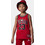 Jordan 23 Jersey Παιδικό T-Shirt Αμάνικο Κόκκινο 85A773-R78