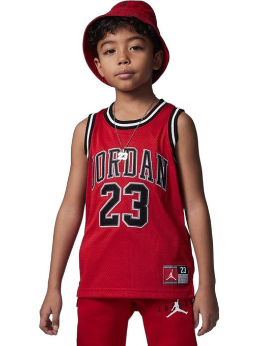 Jordan Παιδικό T-Shirt Αμάνικο Κόκκινο 85A773-R78