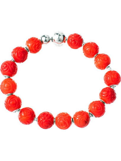 Thomas Sabo Γυναικείο Βραχιόλι από Ασήμι 925 με Χάντρες KT14787010L17