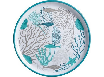 Marine Business Kοχύλια Kαι Coastal Πιάτα Ρηχά Μελαμίνης 25.4cm 6τμχ 8435436611629
