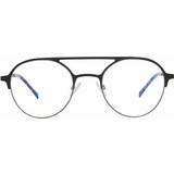 Hackett HEB249 49002 Ανδρικός Σκελετός Γυαλιών Οράσεως Μεταλλικός Μαύρος