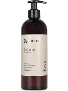 Habys Grean Leaf Αμυγδαλέλαιο για Μασάζ 500ml