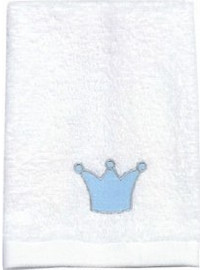 Baby Star Prince Βρεφική Πετσέτα Προσώπου / Χεριών 50x30cm Γαλάζια