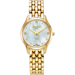 Roamer Soleure Γυναικείο Ρολόι με Χρυσό Μεταλλικό Μπρασελέ 5478574185501