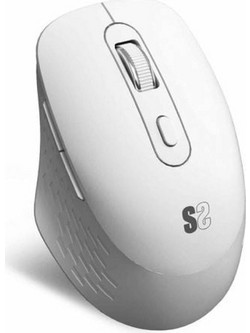 Subblim SUBMO-EDCUR02 Ασύρματο Bluetooth Ποντίκι Εργονομικό White