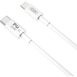 XO NB-Q189A USB-C to Lightning Cable 20W 1m White 6920680880126