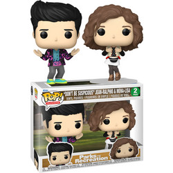 Funko Pop! Television "Don't Be Supsicious" Jean-Ralphio & Mona-Lisa 2-Pack Parks & Recreation