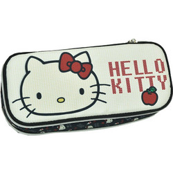 Gim Hello Kitty Croche Κασετίνα Λευκή 335-73144