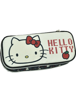 Gim Hello Kitty Croche Κασετίνα Λευκή 335-73144