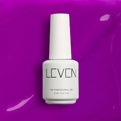 Leven 043 Orchid Ημιμόνιμο Βερνίκι Νυχιών 15ml