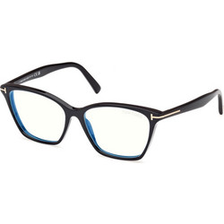 Tom Ford FT5949B 001 Γυναικείος Σκελετός Γυαλιών Οράσεως Κοκάλινος Μαύρος