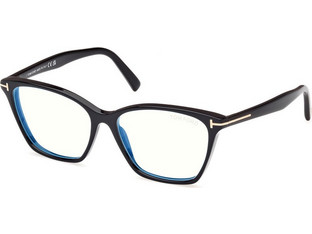 Tom Ford FT5949B 001 Γυναικείος Σκελετός Γυαλιών Οράσεως Κοκάλινος Μαύρος