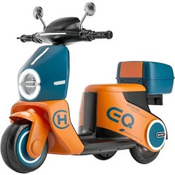 Ηλεκτροκίνητη Παιδική Vespa 6V Πορτοκαλί Y-MB6129-B