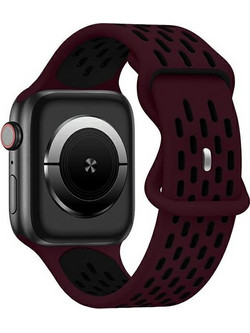 Beline New Sport Λουράκι Σιλικόνης Wine Red (Apple Watch 42 / 44 / 45 / 49mm)