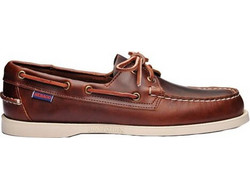 Sebago Docksides Portland Ανδρικά Μοκασίνια Boat Shoes Δερμάτινα Καφέ L70000G0-900R