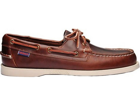 Sebago Docksides Portland Ανδρικά Μοκασίνια Boat Shoes Δερμάτινα Καφέ L70000G0-900R