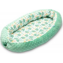 Sensillo Hedgehog Mint Βρεφικό Μαξιλάρι Φωλιά Ballfiber 80x45cm