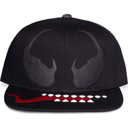 Marvel Venom Ανδρικό Καπέλο Jockey Snapback Υφασμάτινο Μαύρο 8718526171129